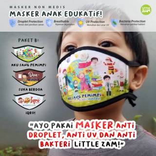 MASKER KAIN ANAK EDUKASI AFRAKIDS HARGA UNTK 1 Pcs MASKER KAIN ANAK EDUKASI AFRAKIDS HARGA UNTK 1 Pcs