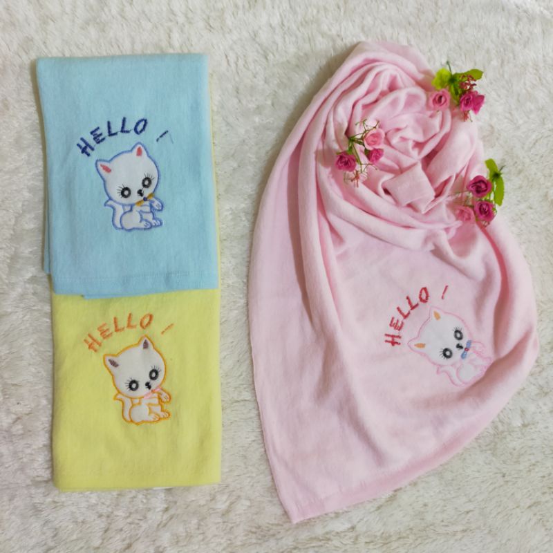 Handuk Bayi Lembut Baby Towl Ivory