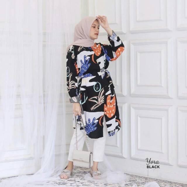 BIG SALE!! YORA TUNIK KAKTUS WOLFISH RAYON PREMIUM TERMURAH CACTUS