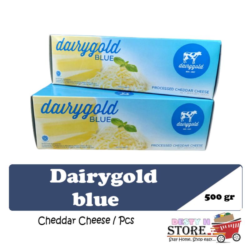 

cheese cheddar keju dairygold blue 500gr