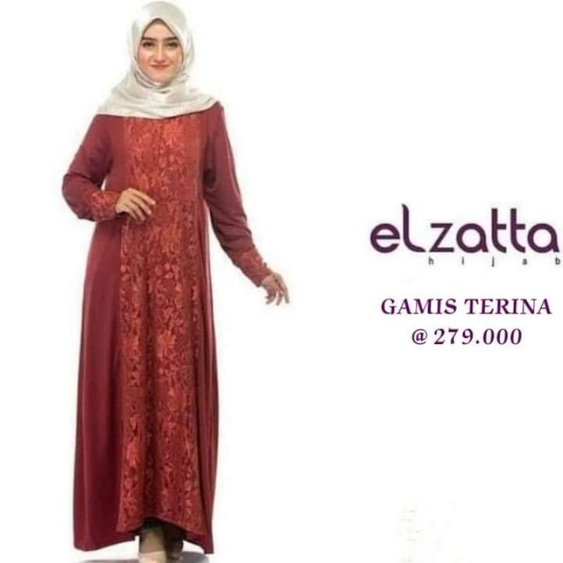 GAMIS TERINA by ELZATTA HIJAB