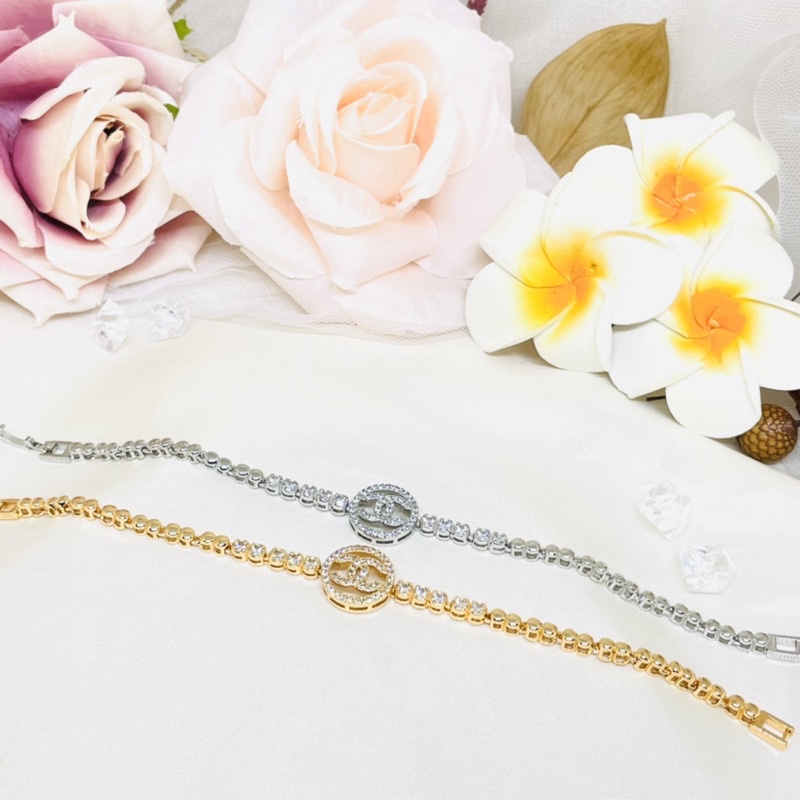 Gelang rante motif emas silver Xuping