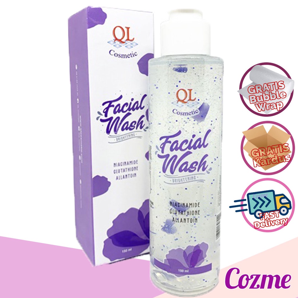 QL Cosmetic Facial Wash Brightening 150mL