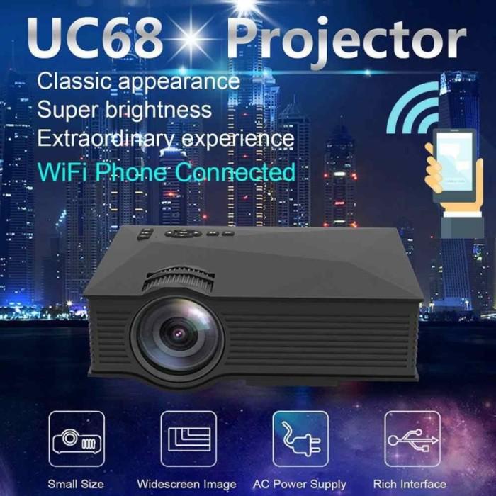 

Irled | Led Mini Projector Unic Uc46 Wifi 1200 Lumens Uc 46 Led 20000 Hours