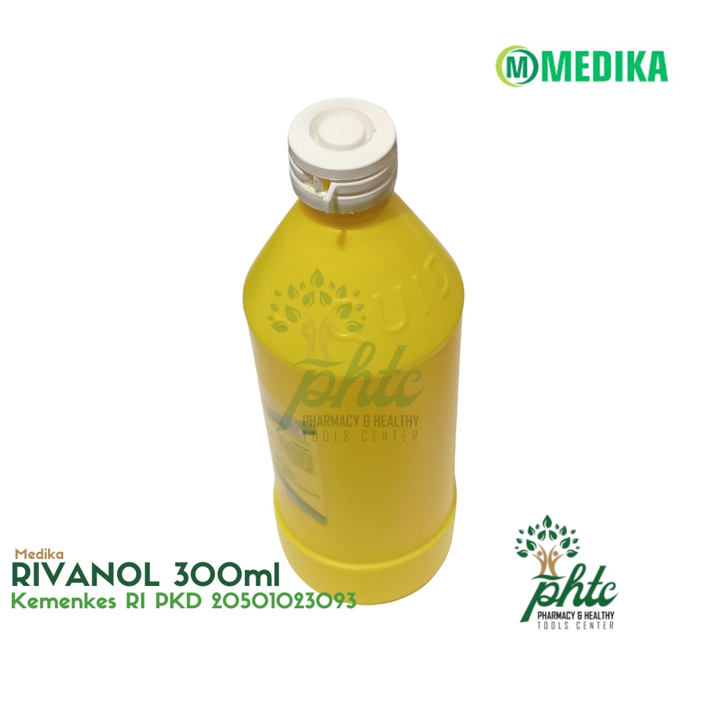 MEDIKA Rivanol 300ml l Larutan Pembersih Luka l Antiseptik 300 ml