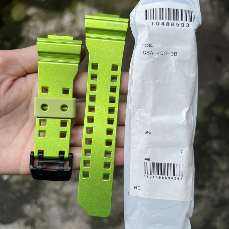 Strap tali jam tangan casio g-shock original GBA-400 band GBA 400