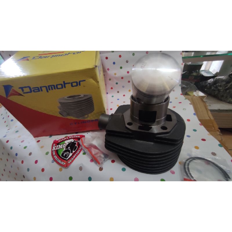Boring Blok vespa excel px strada lobang 3 Danmotor