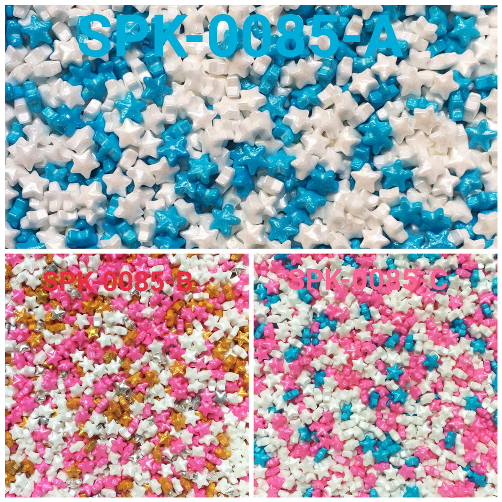 

GR-SPK-0085 Sprinkles sprinkle sprinkel 1kg 1 kilo bintang yamama baking grosir murah sprinkles cake dekorasi mutiara trimit decoration story sprinklestory sprinklesstory sprinkle story yamama baking