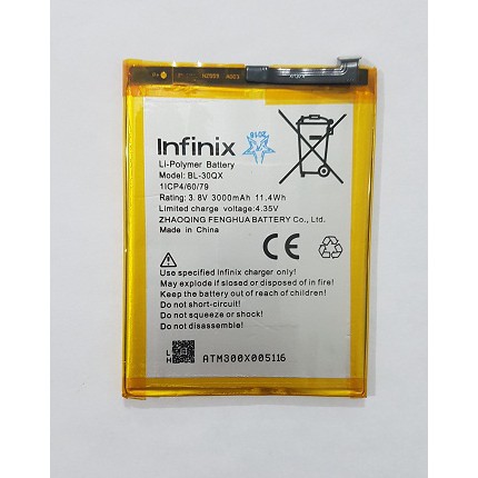 Baterai Batere batre INFINIX Hot S X521 BL-30QX BL30QX / Hot S X521 Original