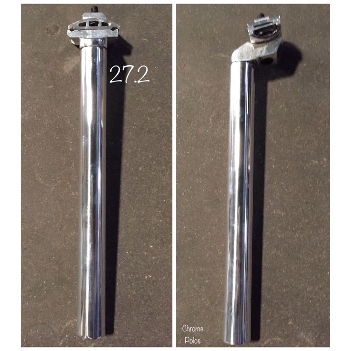 seatpost 27,2 crome mtb roadbike balap jadul federal surly