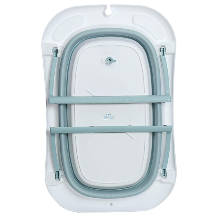 MOGYMOGY HL0254 Bak Mandi Bayi Lipat Dengan Alas Matras Bathtub Folding Baby Portable Foldable Silicone Tempat Renang Bath Tub Shower Mainan Anak Tebal Aman