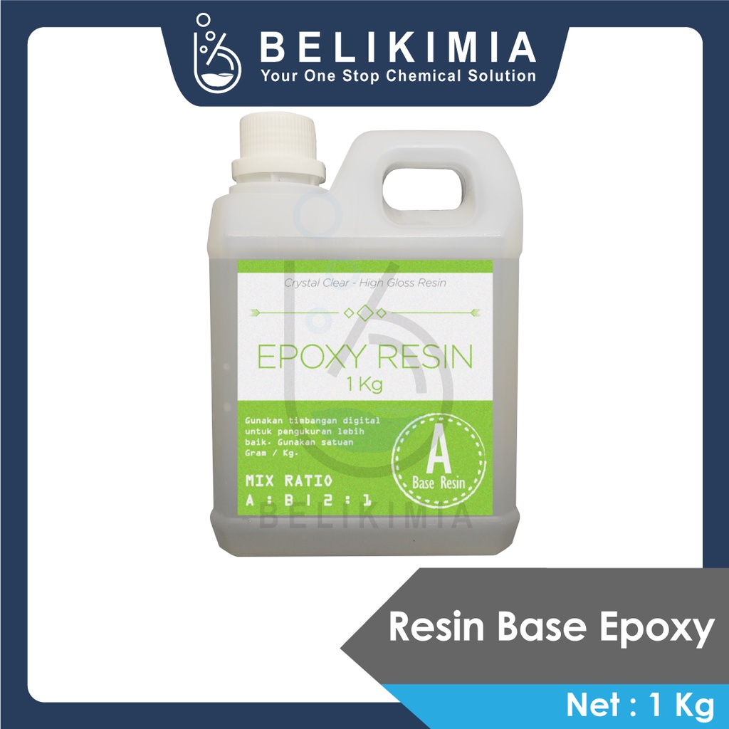 Epoxy Resin Part A - Resin Saja 1 Kg