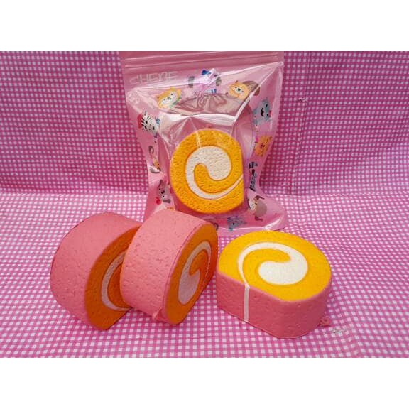 Squishy mini slice swiss roll