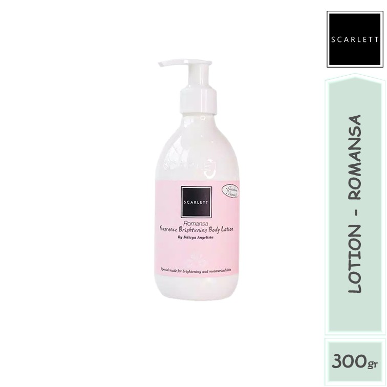 Scarlett - Romansa Fragrance Brightening Body Lotion - 300 ml