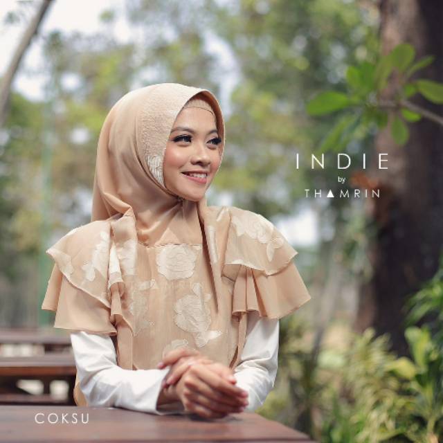 KHIMAR JILBAB INSTANT SYARI INDIE ORI THAMRIN HIJAB