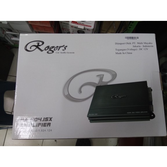 Good Quality  power 4 channel rogers by alpine KJ08