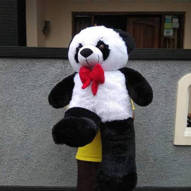 Boneka panda jumbo pita besar 1,1 meter