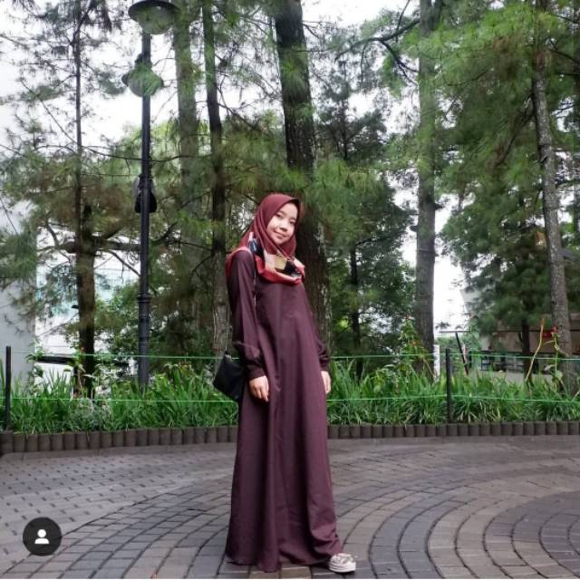 Cairo Abaya Espresso (Rathanassa.Id)