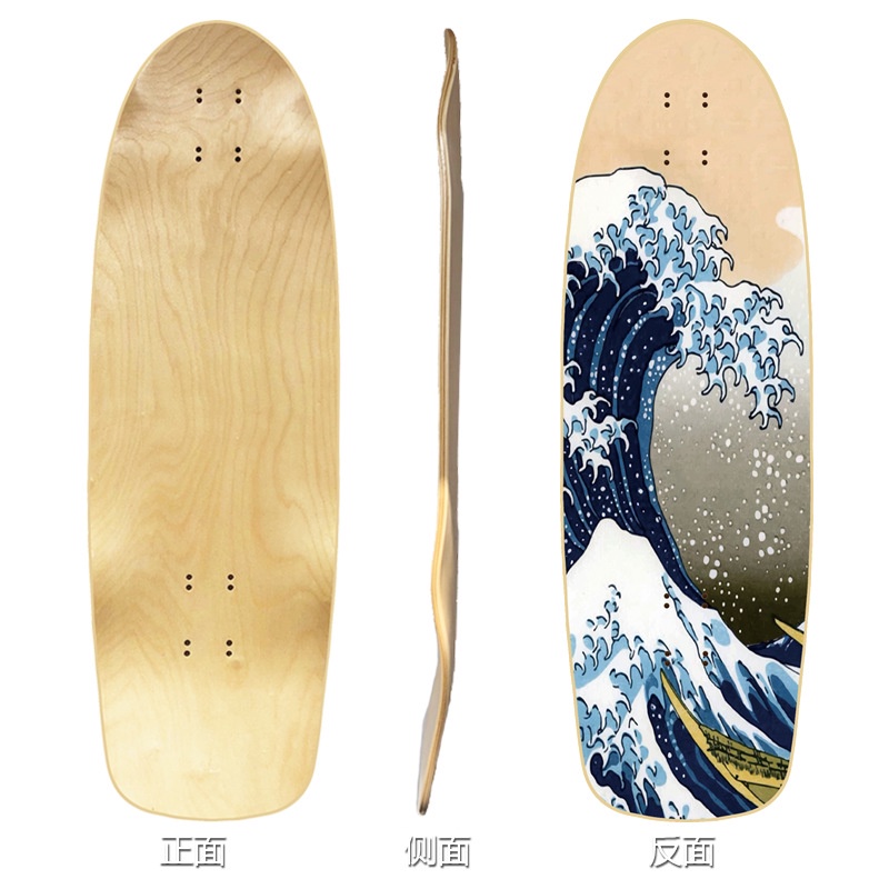 Papan Seluncur Kosong 32inci 7 Lapis Bahan Maple Rusia