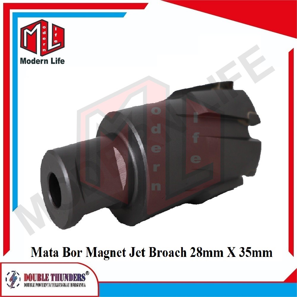 Mata Bor Magnet Jet Broach Jetbroach TCT Cutter 28mm X 35mm ORIGINAL