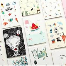 NOTEBOOK SUMMER A5 LUCU - BUKU CATATAN - FLAMINGO SUMMER AESTHETIC - ORET - ORETAN A5