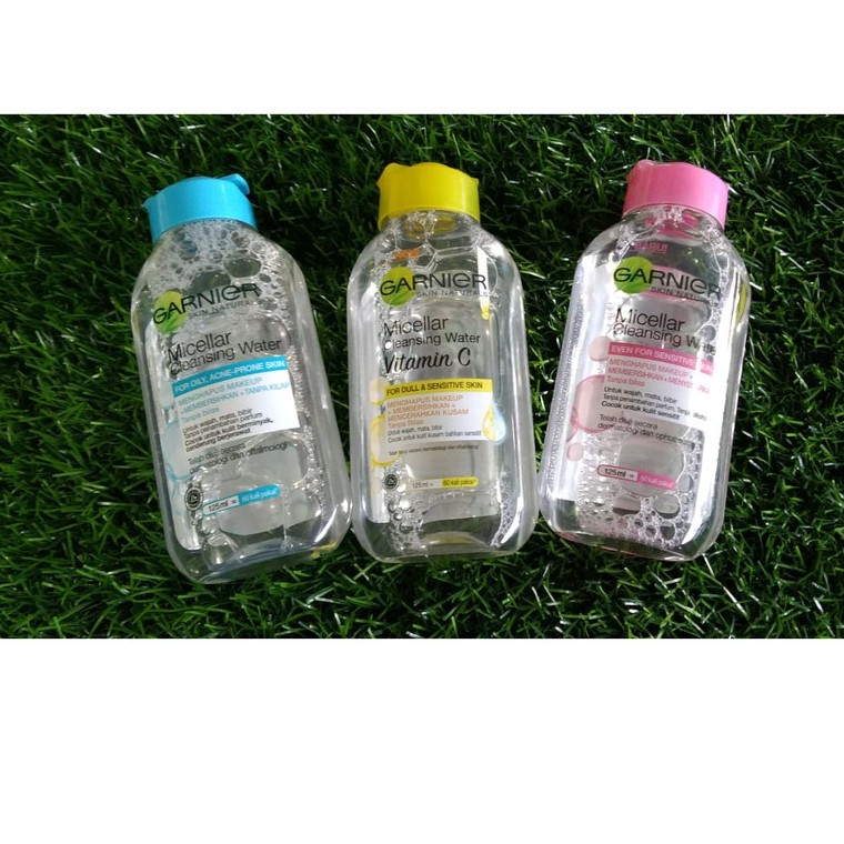 GARNIER MICELĹAR  WATER 125 ML (BESAR)/PEMBERSIH MAKE UP/GARNIER