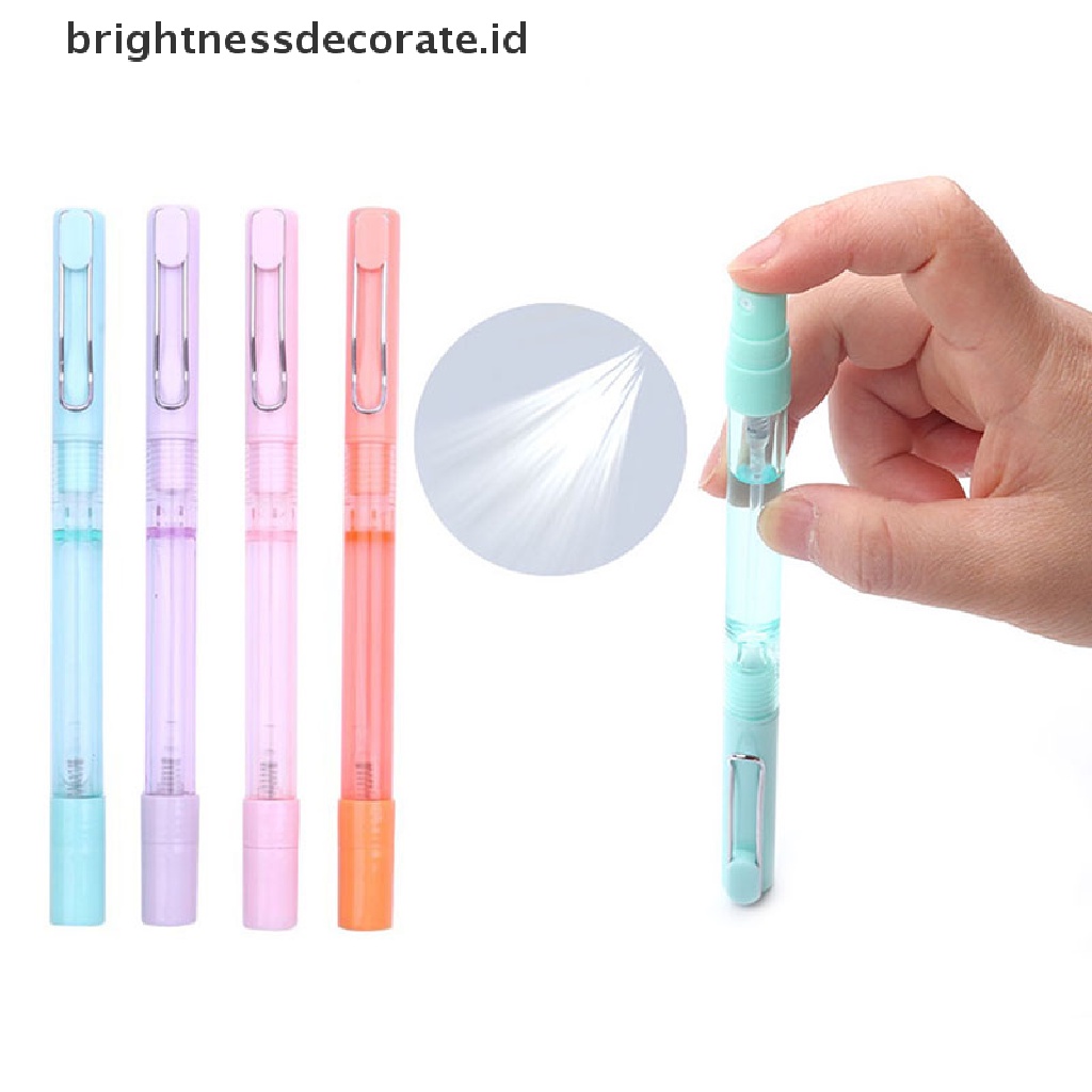 (birth) Pen Gel Spray Kosong Portable 10ml Bisa Refill Untuk Menulis