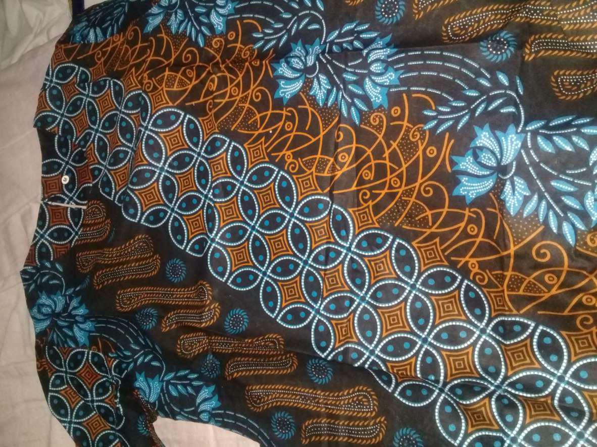 Atasan Batik Dolby Dolbi Dobby Doby Tenun Sutra Tulis Halus Katun Atbm Baron ,sarombit Atasan