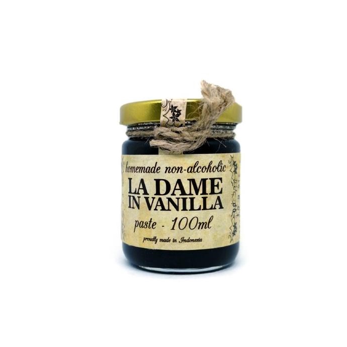 

best seller] La Dame In Vanilla Paste Vanila Pasta 100ml Halal MUI