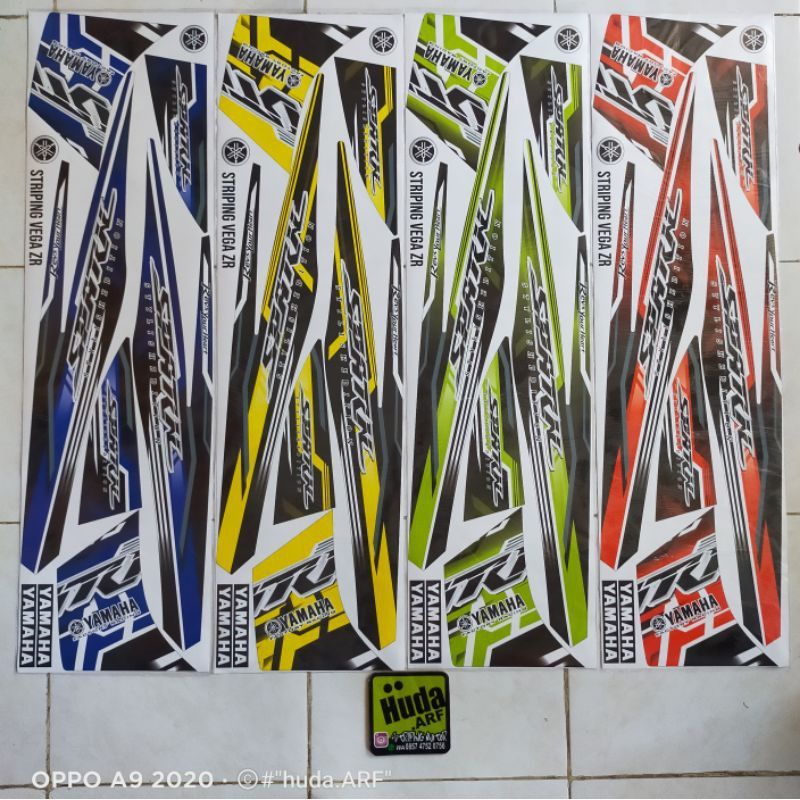 striping variasi vega zr sticker variasi vega zr rr