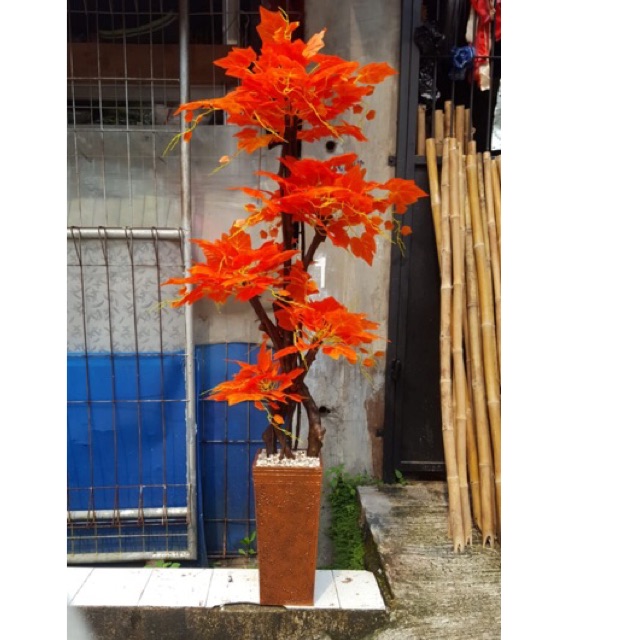 Bunga plastik pohon plastik artificial flower #dekorasi#artificialflower#bungahias#dekorumah