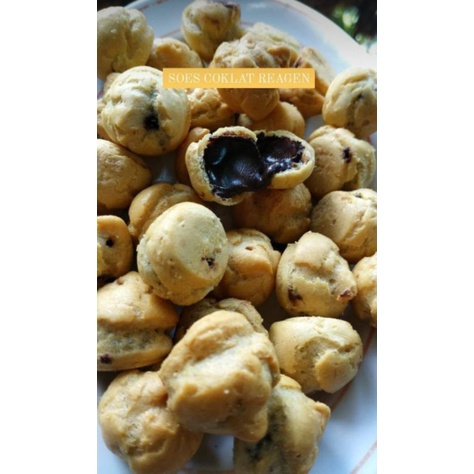 

soes coklat isi 500gram