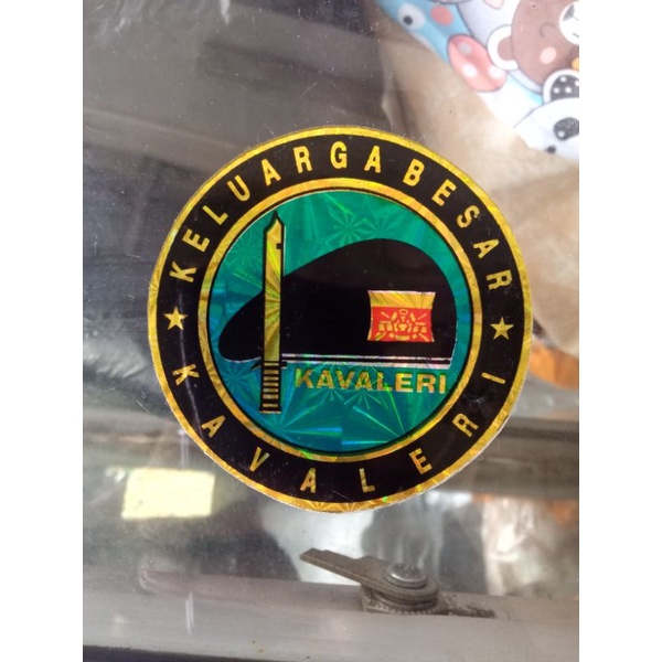 Stiker kavaleri#TNI AD#TENTARA#BARET hitam