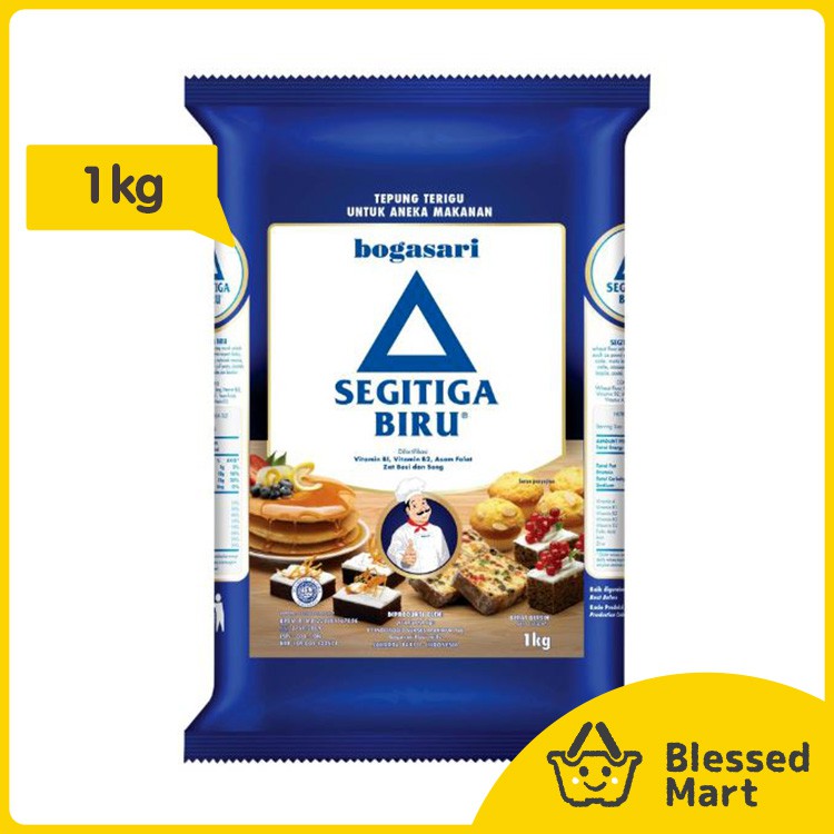 

Tepung Terigu Segitiga Biru Premium 1kg