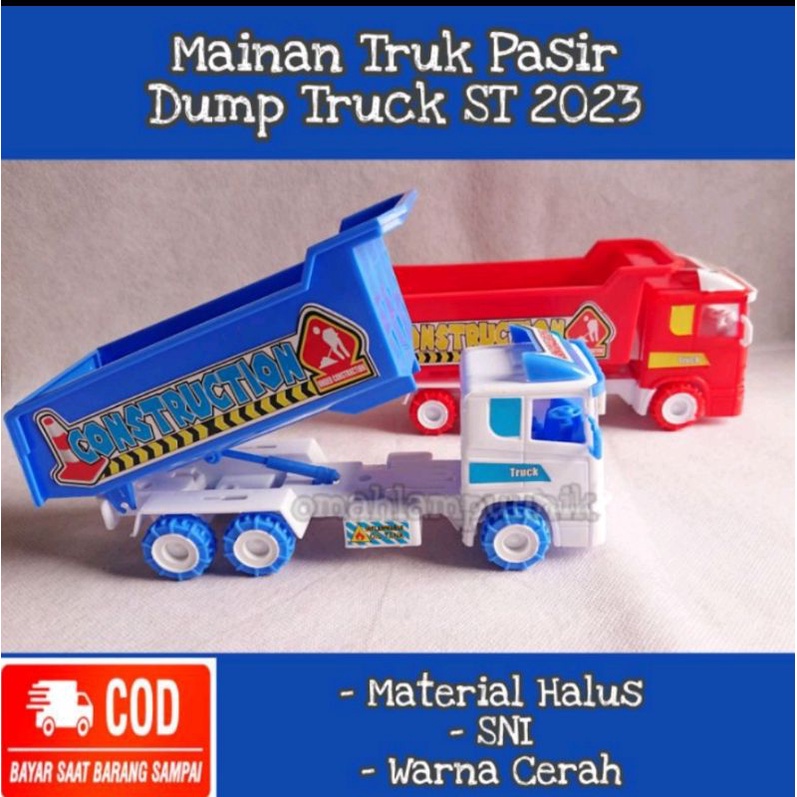 Promo mainan anak mobil dump truk truck Jomplang kecil mainan anak mobil truk pasir