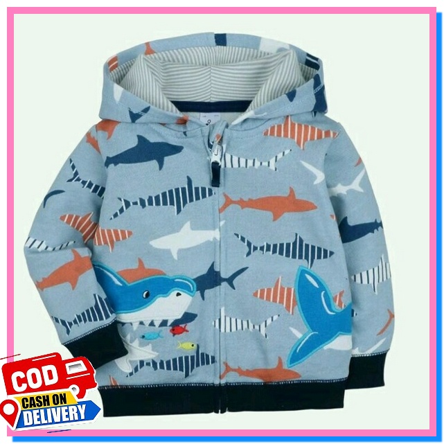 Jaket Bayi Cow Untuk Anak Usia 6 9 12 18 24 bulan 1 2 tahun  U2B6 jaket carter hoodie carters topi b