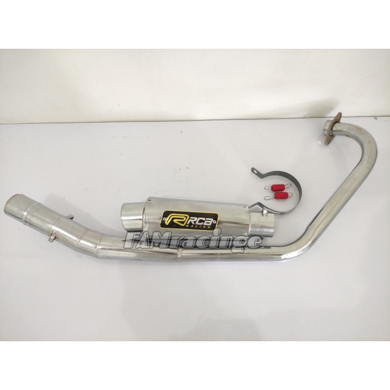 Knalpot Racing rcb Sport untuk motor vixion new dan old megapro megapro new tander tiger mx king mx 