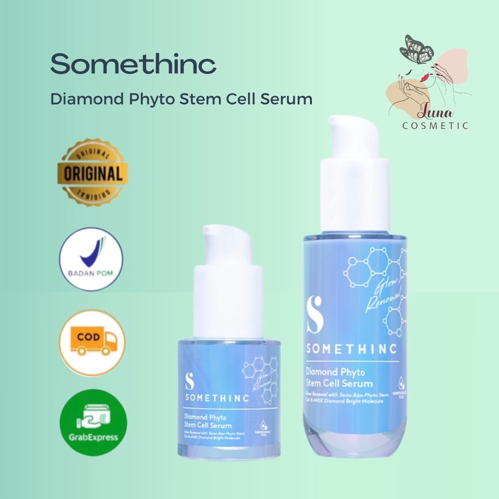 SOMETHINC Diamond Phyto Stem Cell Serum - Serum Diamond untuk Kulit Berkilau dan Cerah