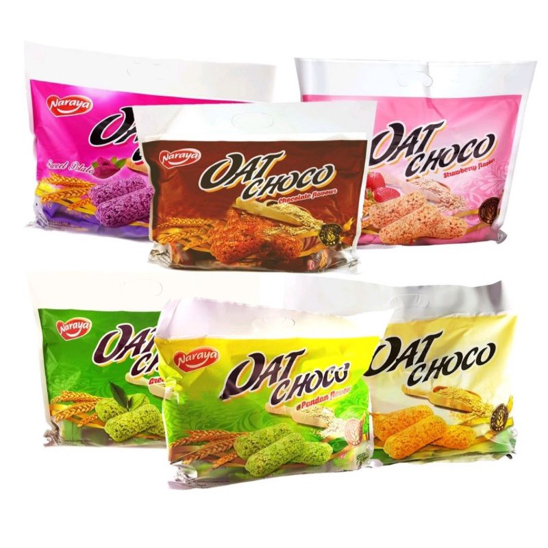 Oat Choco / Snack Sehat / Makanan Rendah Kalori / Biscuit Malaysia / Snack Malaysia / Makanan Halal