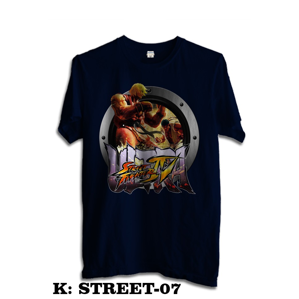 KAOS STREET FIGHTER TSHIRT FILM STREET FIGHTER 07