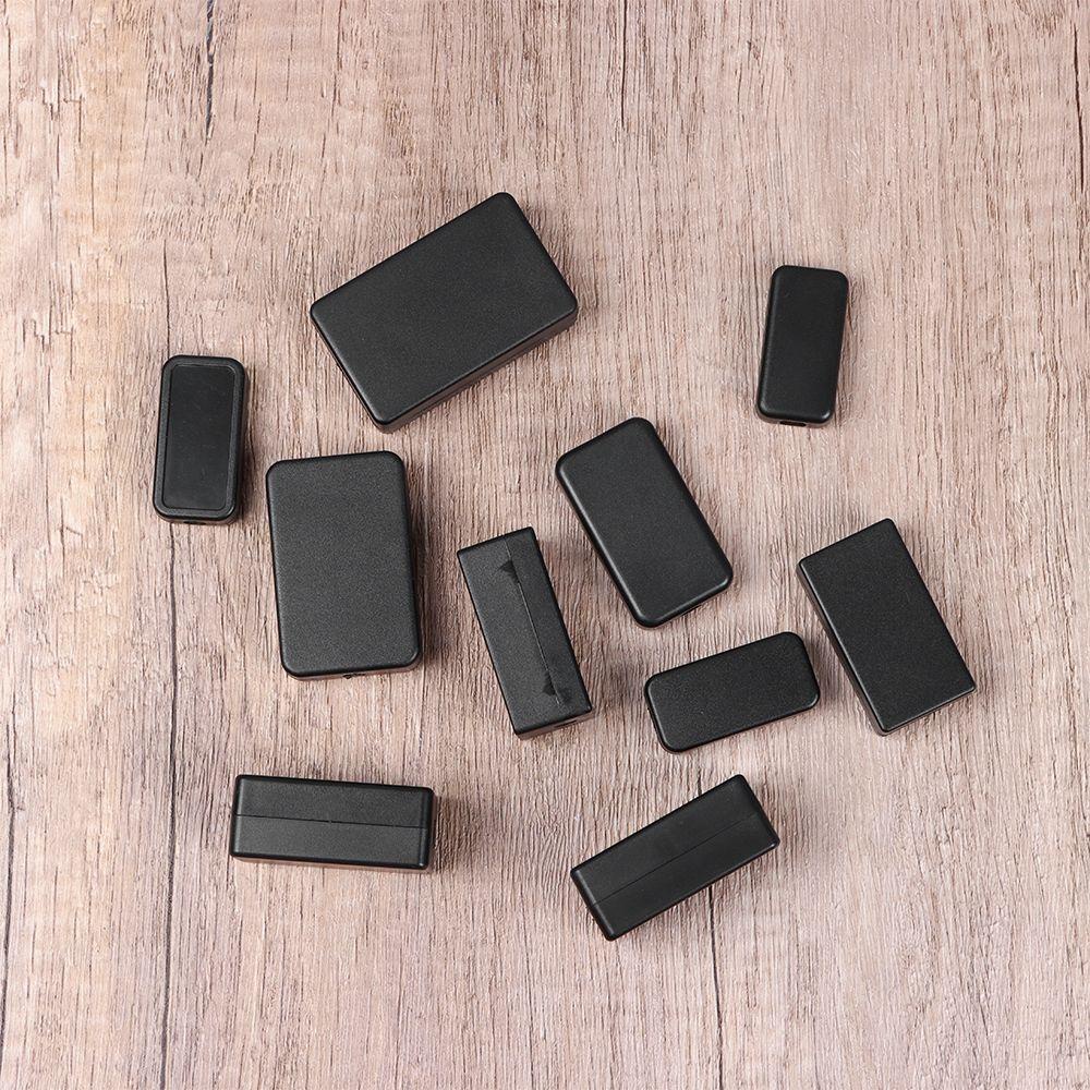 Chookyy Kotak Proyek Elektronik Hitam ABS Plastik DIY Instrumen Case