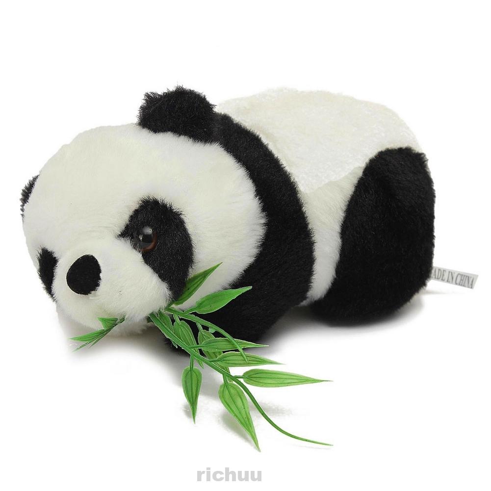 Boneka Panda Lucu Bahan Lembut Ukuran 15cm Untuk Kamar Tidur Anak
