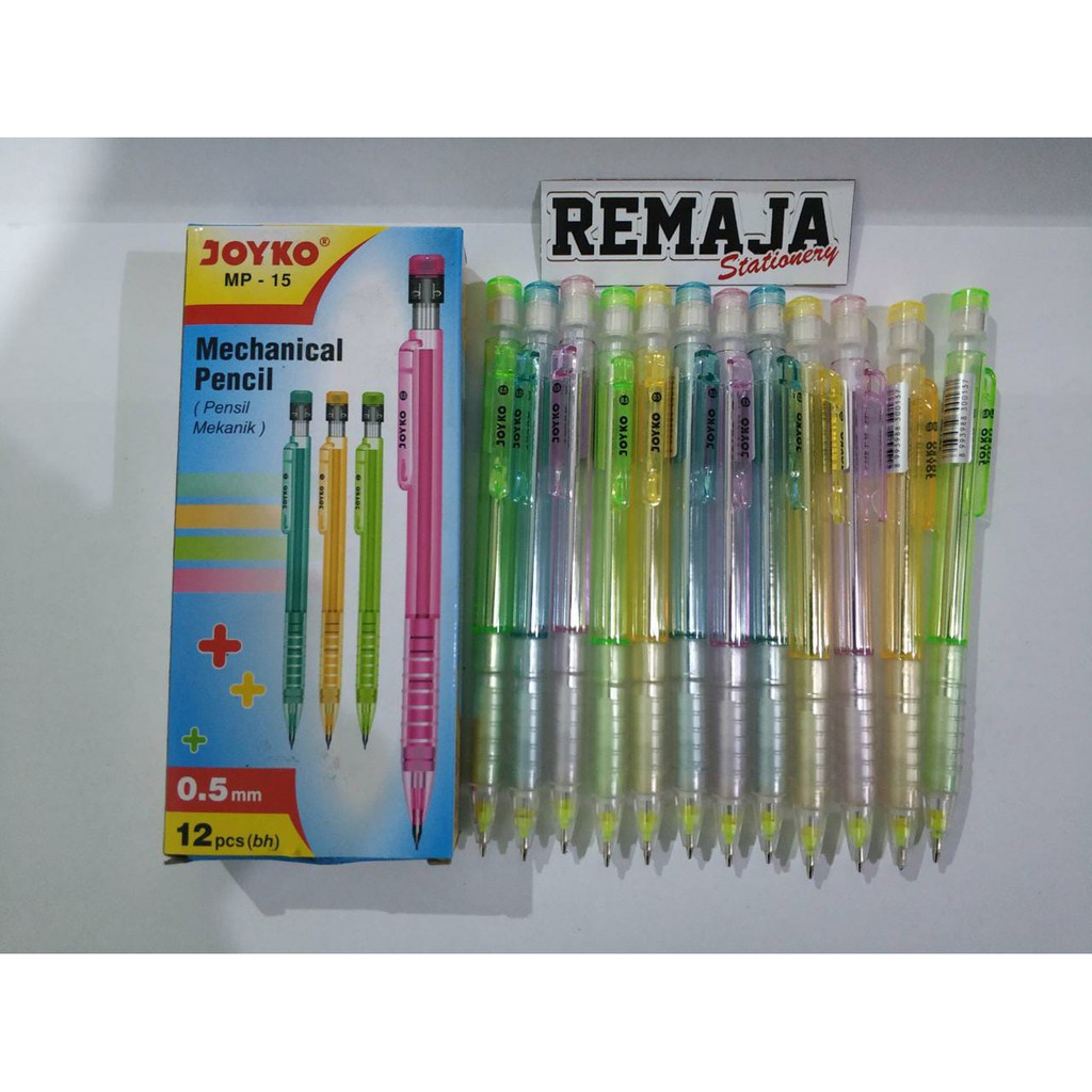 

Pensil Isi / Pensil Mekaniznk Joyko MP-15 per dzn