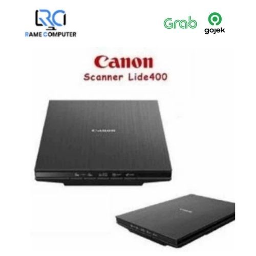 Scanner FLATBED CANON LIDE 400 CANONSCAN LIDE400 Resolusi 4800x4800dpi