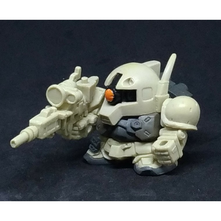 SD Gundam Gashapon Full Color Custom Zaku Sniper Type