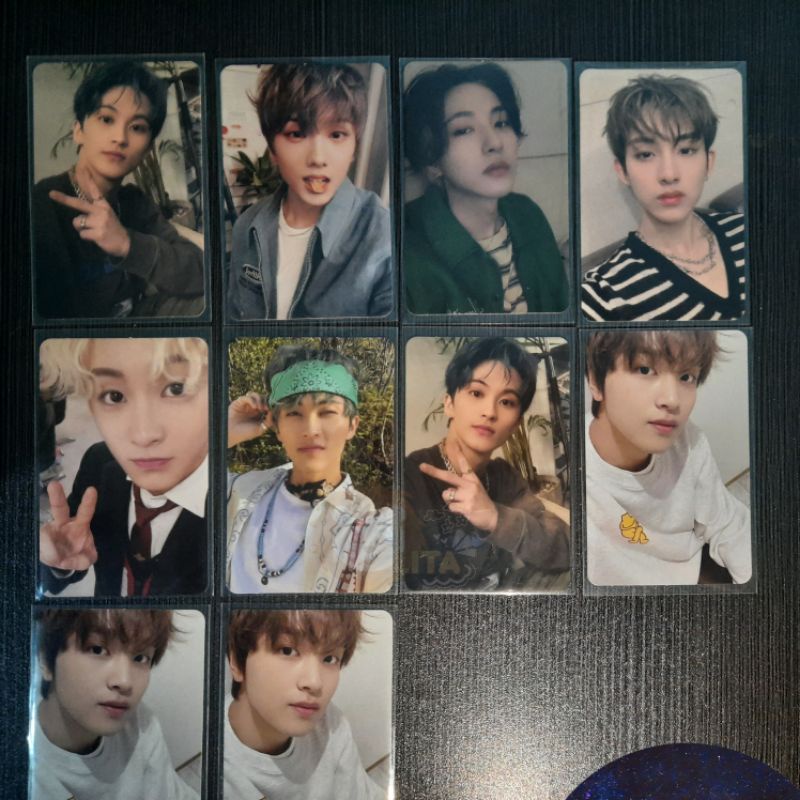 READY PHOTOCARD JISUNG BORING RENJUN  WINWIN MARK HAECHAN