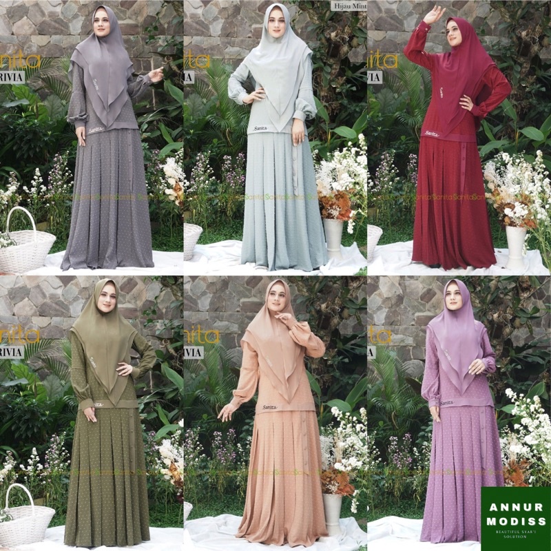 Trivia Set Syari Original By Sanita