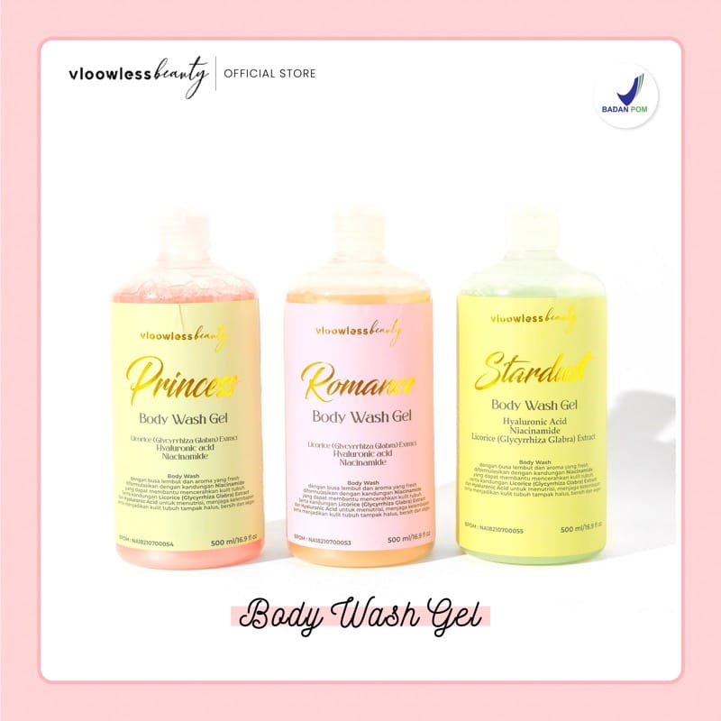 VLOOWLESS BEAUTY BODY WASH GEL