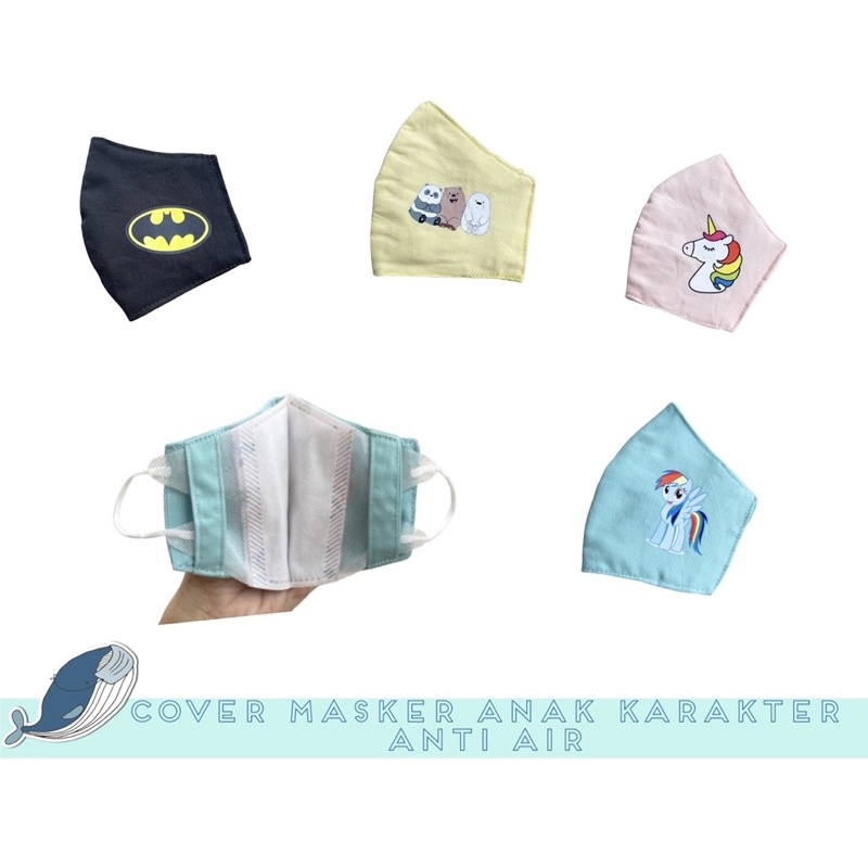 COVER MASKER ANAK ANTI AIR