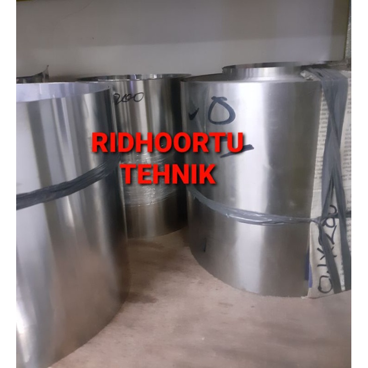 SHIEM PLAT STAINLESS 304 TEBAL 2MM X 200MM X 500MM
